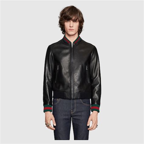 gucci jacket men buy paypal ru|farfetch gucci leather jacket.